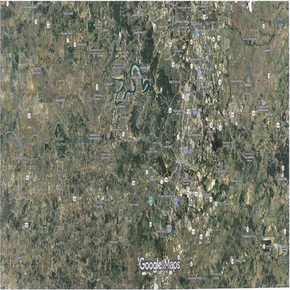 Austin TX Service Area