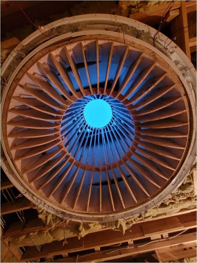 Vaulted Ceiling Detail